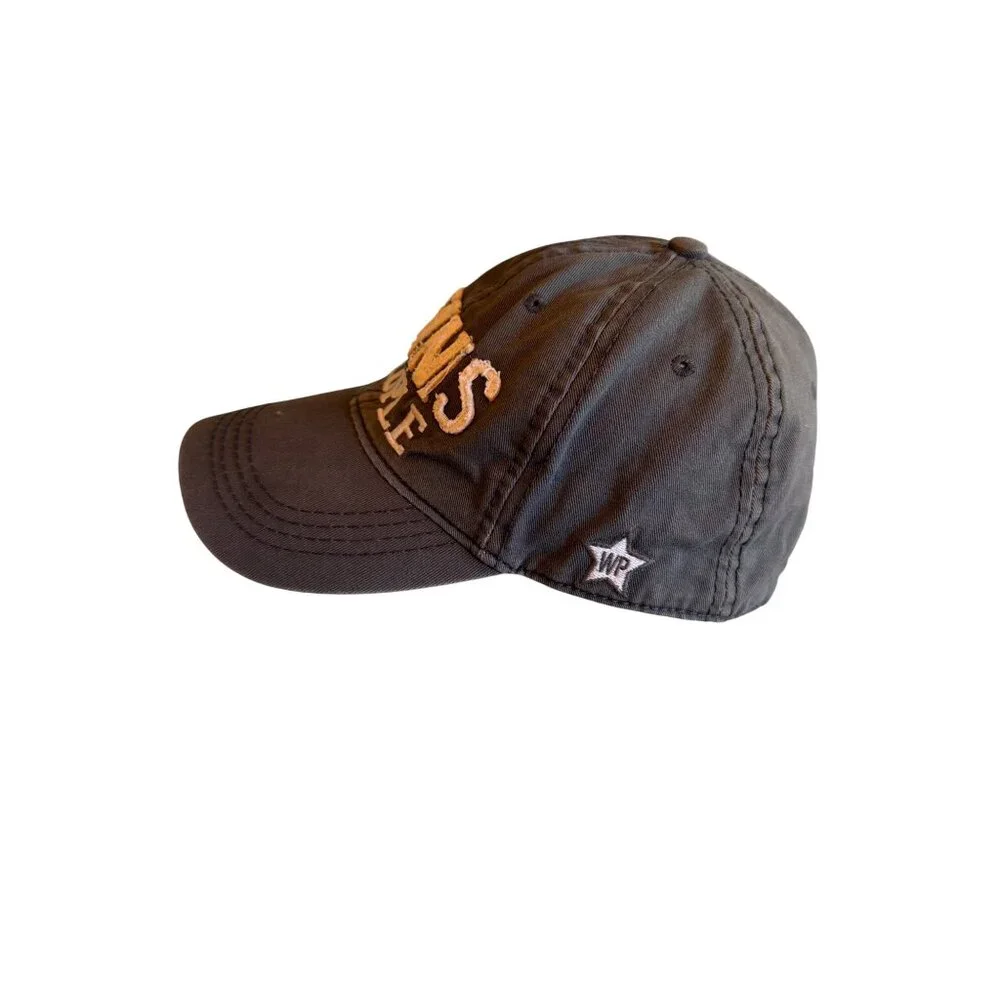 Tennis People By Patton Gray Adjustable Baseball Cap One Size Fits All‎ Cotton